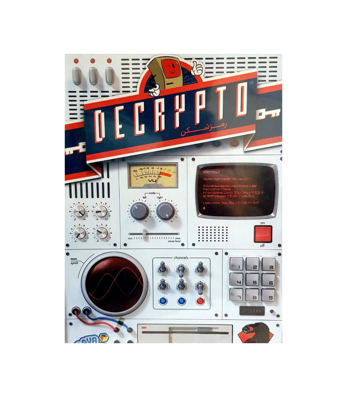  عکسی از بازی رومیزی دیکریپتو