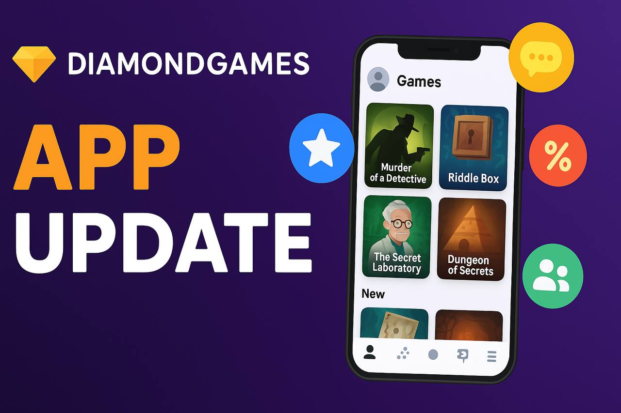 آپدیت بزرگ اپلیکیشن دایموندگیمز منتشر شد؛ تجربه‌ای نو برای تمام کاربران